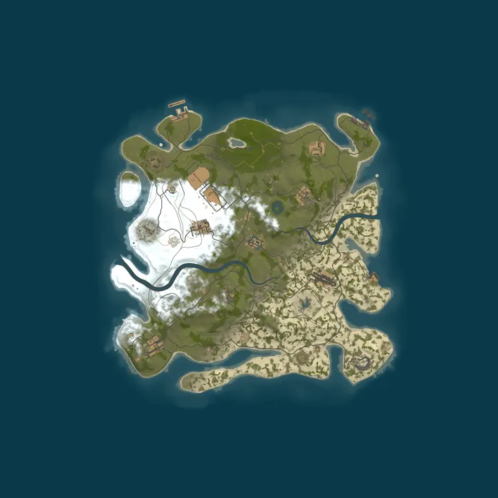Map of [US] Rust in Peace - 2x Vanilla Mondays | Shared BPs | Max 8