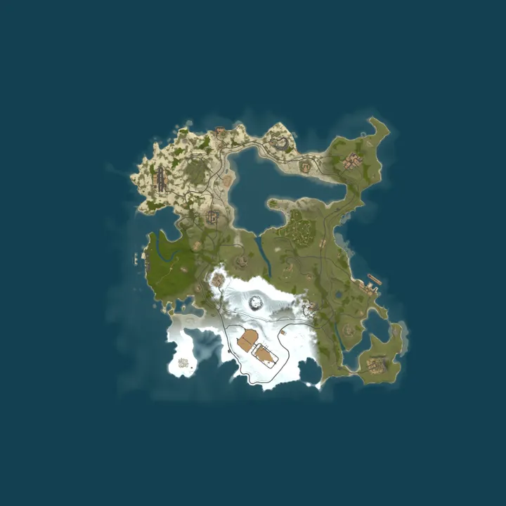 Map of [ESP][PVE] RustiMeow | SkillTree | Item Perks | RaidBases