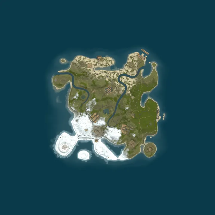 Map of Rust & Relax | Noob Friendly | PvEvP | 3x | 0.5 Upkeep