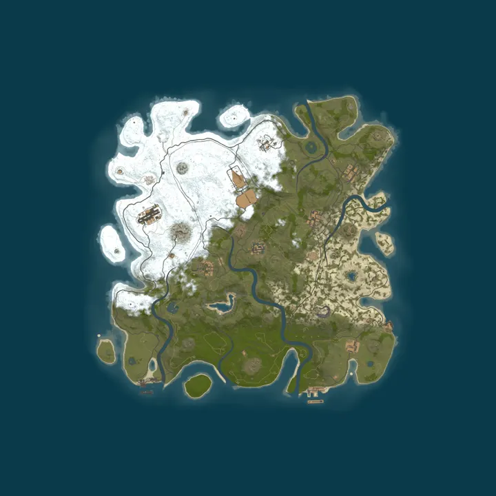 Map of НОВОСИБИРСК FlyRust x2