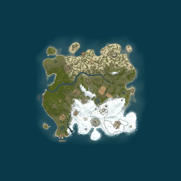 Map of Cobra Rust EU 2x  Solo/Duo | WIPE 19.10