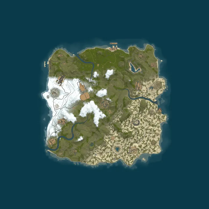 Map of RustForNoobs.com | Solo Duo Trio Quad | Weekly | EU