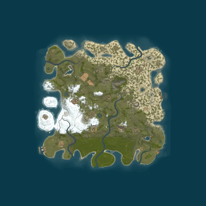 Map of Rusty Farmers | Monthly | Solo-Duo | 25% Upkeep