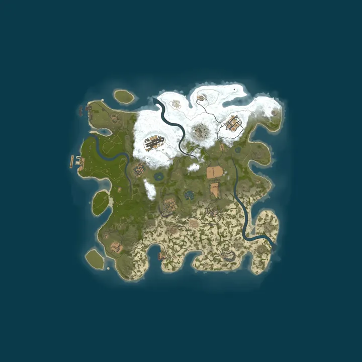 Map of [BR/LATAM] Paraiso CLT 5X Solo/Duo/Trio | 23/10 Wipe