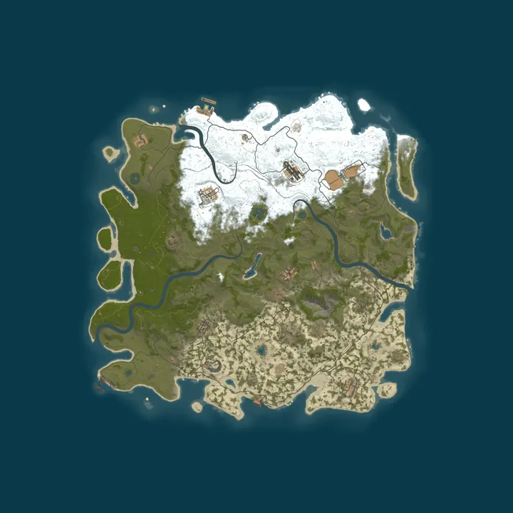 Map of PVE | UA | x2 | Raidable Bases | Event | KyivRaid | UKRAINA