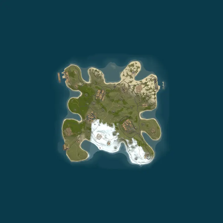 Map of Bestrust Solo/Duo/Trio/Quad 2x #4 - Weekly | NEXT FULLWIPE in 2