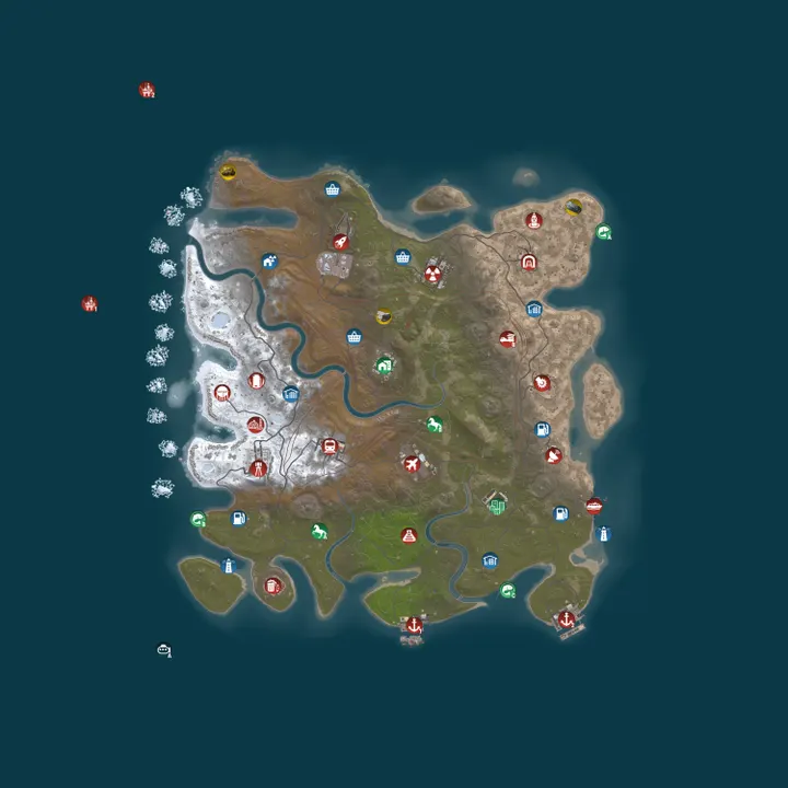 Map of Magic Rust #34 — Modded 2x (Solo/Duo/Trio) | Pyccкий