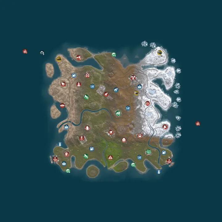 Map of Magic Rust #4 — Modded 2x (Solo/Duo/Trio) | Pyccкий