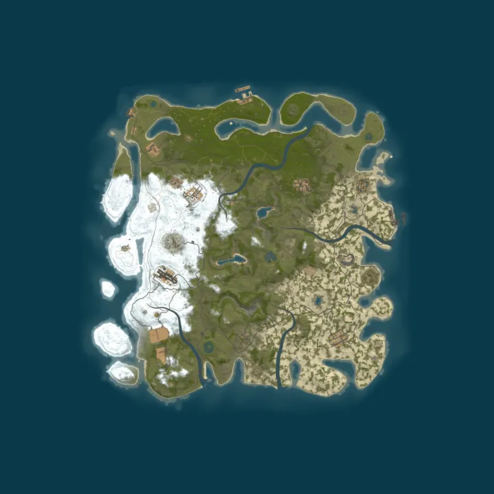 Map of Der Atzen Server