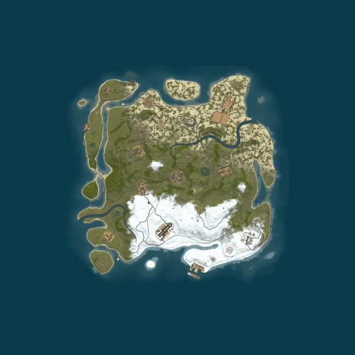 Map of BURP RUST #1 NOLIMIT [X2|TP|KIT|EVENT] WIPE 27.10