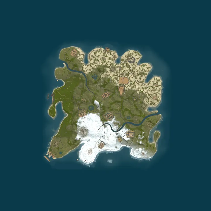 Map of NumSkulz and Noobz Solo/Duo Softcore