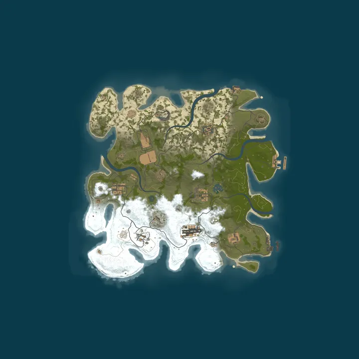 Map of Area 51 Rust 3x/2x Server | Solo/Duo/Trio