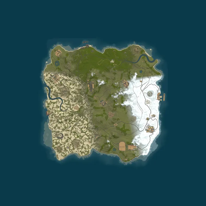 Map of RustVikings | Solo/Duo/Trio | Thursdays | FULLWIPE 22/10 17:00C