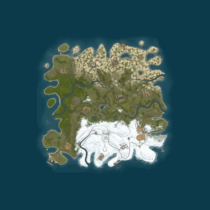 Map of Shagnasty's (AU) Bi-Weekly Vanilla No BP Wipe