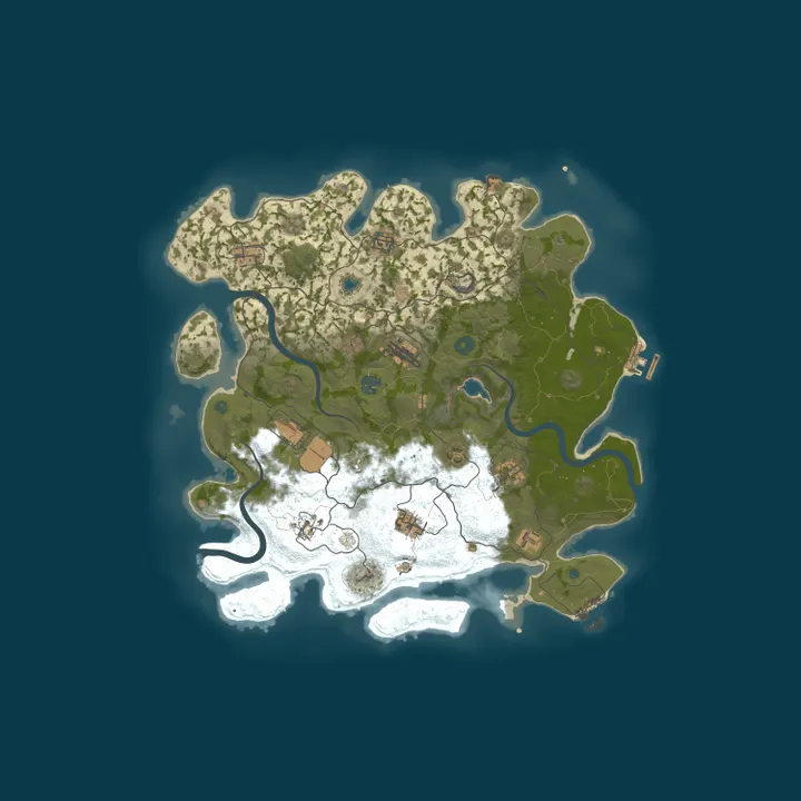 Map of | Ashes of Rust |x3 Loot | RaidBases |