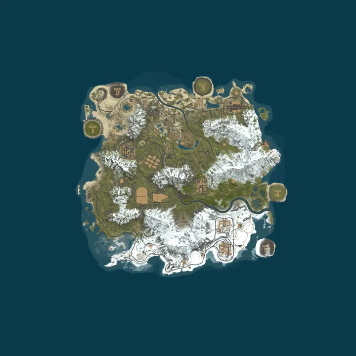 Map of HighMiles Test server