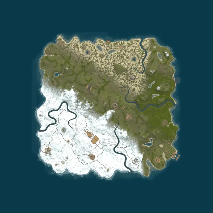 Map of Vladix Rust Private
