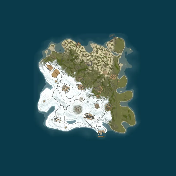 Map of AZARUST#2 [ X5/X10 | MAX 3 | LOOT+ | KITS ] 26.10