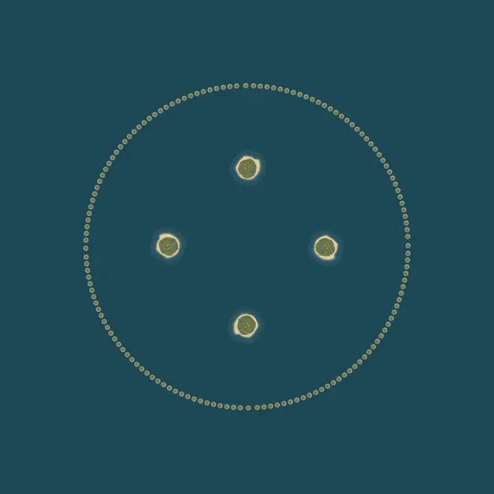 Map of Российский 150 islands SURVHUB.RU RandomItems|Max4|